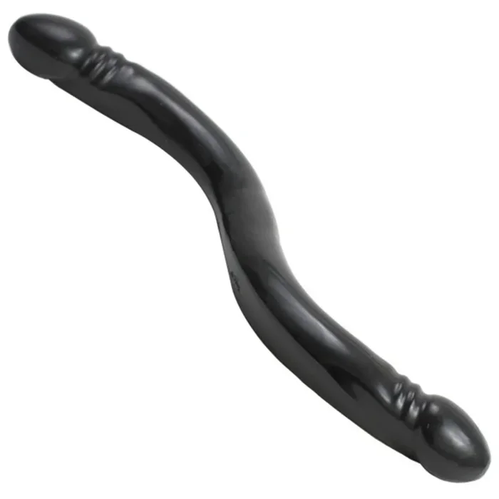 Doppelend-Dildo Doc Johnson – Klassisch, Schwarz
