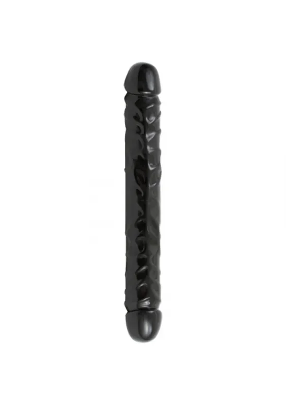 Doppelseitiger Dildo – schwarz
