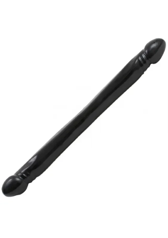 Doppelseitiger Dildo – schwarz