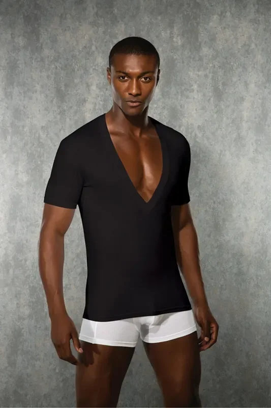 Doreanse T-Shirt – Schwarz