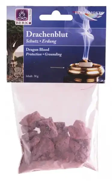 Drachenblut – Räucherwerk in Tüten