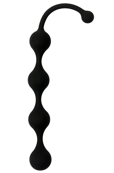 Dream Toys Vier Perlen Anal Schwarz