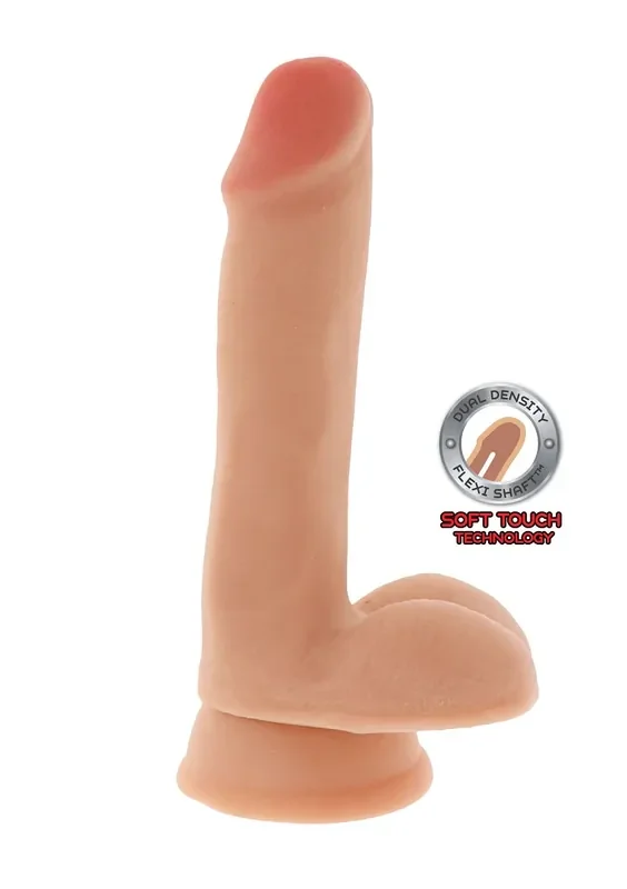 Dual Density Dildo mit Balls – 6
