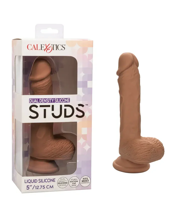 Dual Density Silicone 5″ Studs – Brown