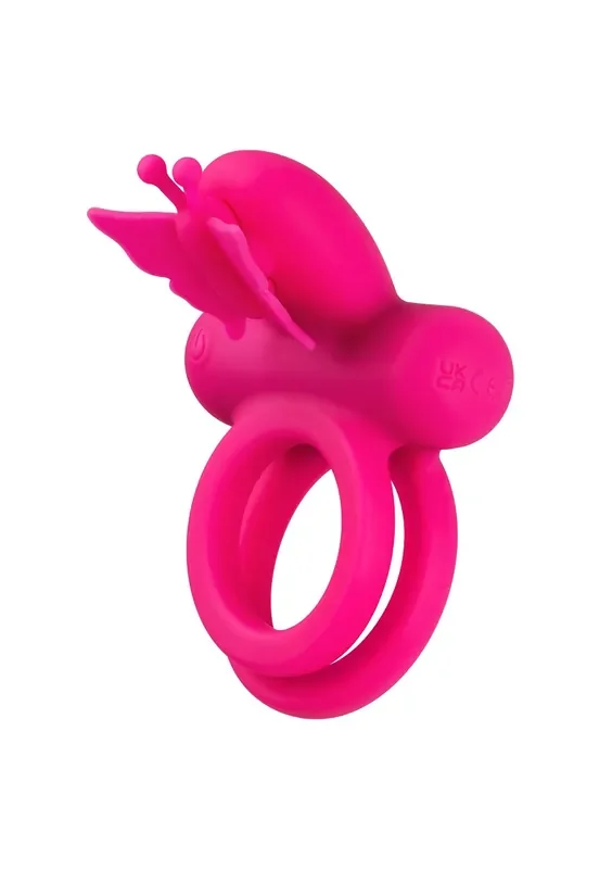 Dualer Vibro-Penis-Ring Schmetterling