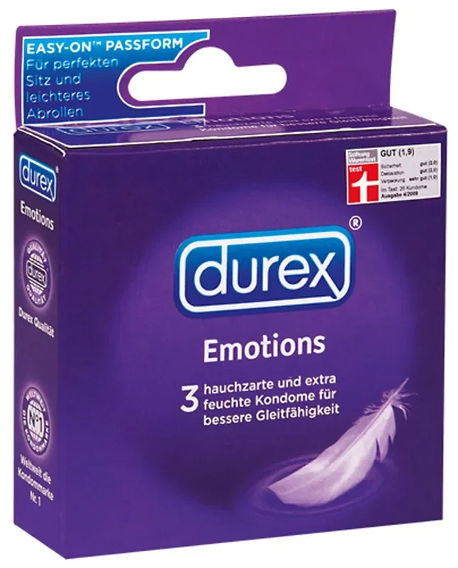 Durex Emotions Kondome – 3 Stück