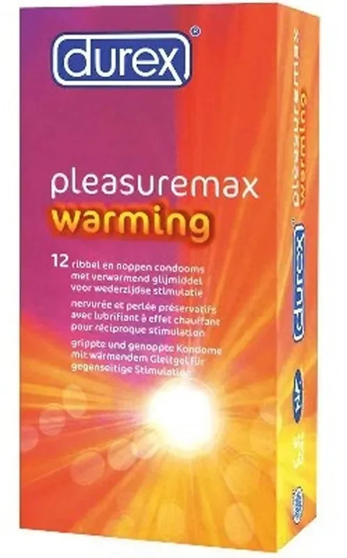 Durex Pleasuremax Warming – 12-er