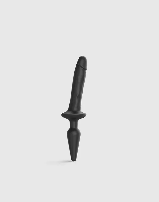 EALISTIC SWITCH PLUG-IN – 2-IN-1 DILDO & BUTTPLUG GRÖSSE S