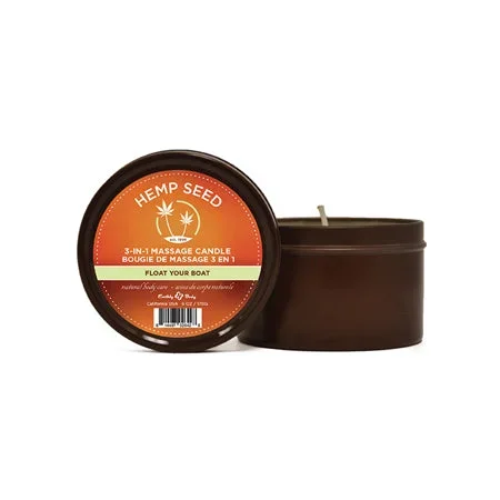 Earthly Body Summer 2022 3 in 1 Massage Candle – 6 oz Float Your Boat