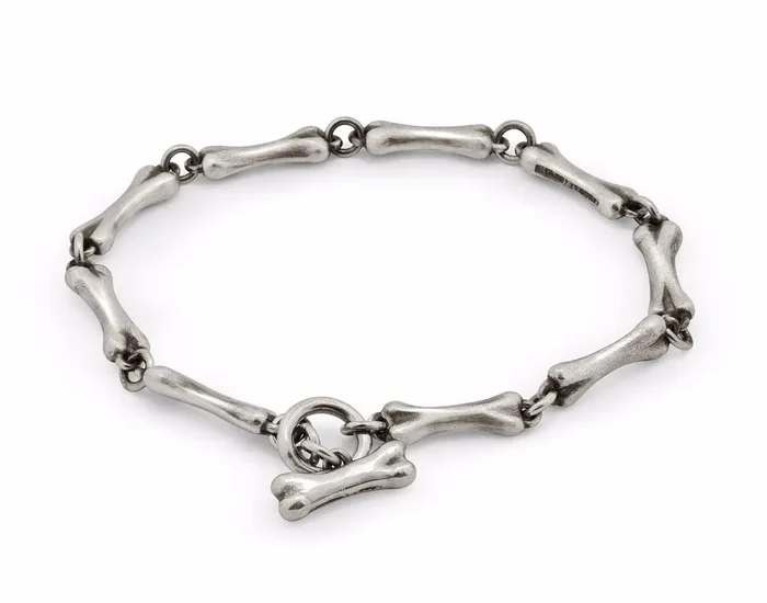 Edelstahl Kette Hundeknochen