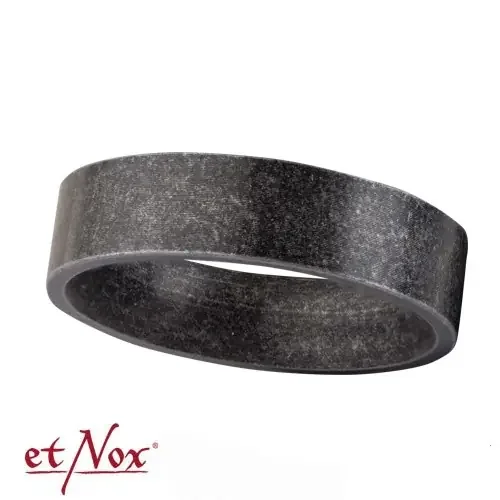 Edelstahlring „Antique Metal Ring“ 6 mm