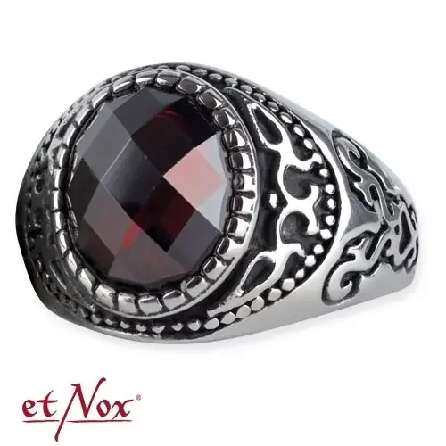Edelstahlring ‘Bohemian Crystal‘
