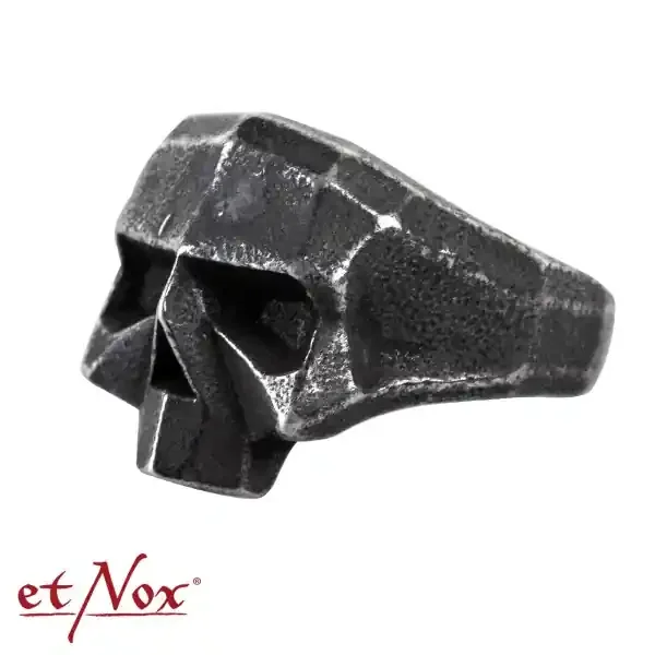 Edelstahlring ‘Dirty Skull‘