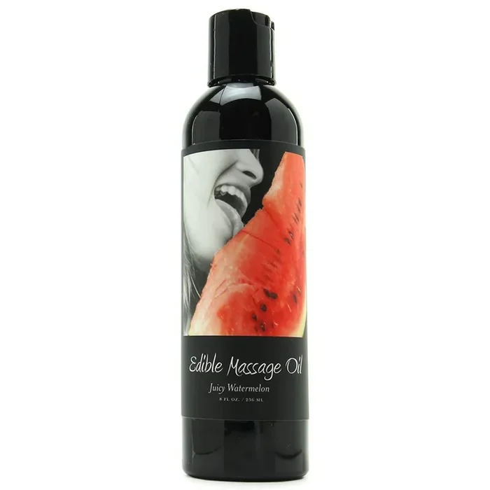 Edible Massage Oil 8oz/236ml in Watermelon