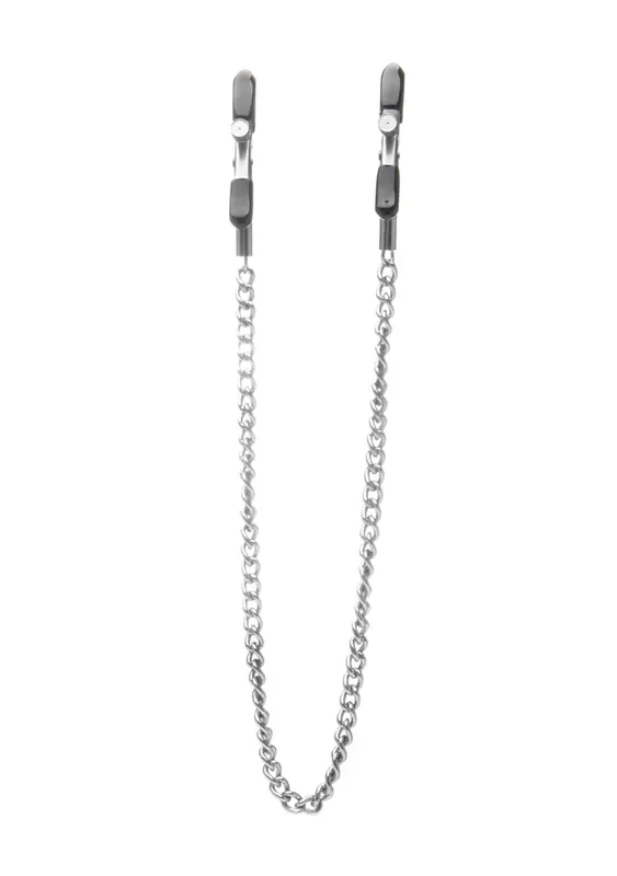 Einstellbare Nippelklemmen mit Kette