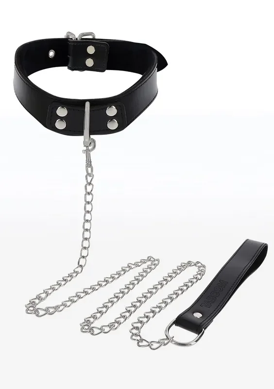 Elegantes Taboom Halsband und Kettenleine