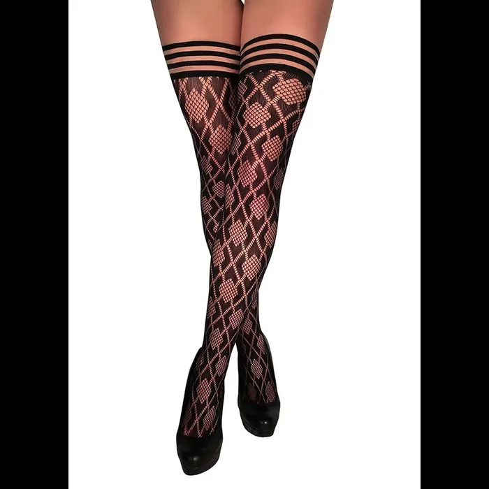 Elle – Thigh High – A – Black
