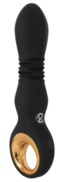 Eternal – kraftvoller Stoß-Vibrator (schwarz)