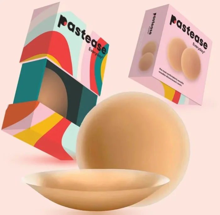EVERYDAY SILICONE NIPPLE COVER REUSABLE CARAMEL LARGE D+ CUP