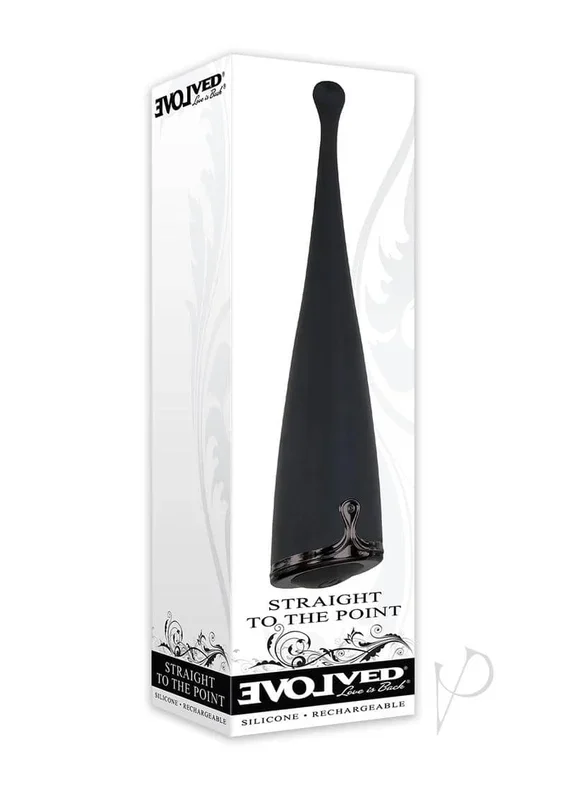 Evolved Straight to the Point Vibrator – Black