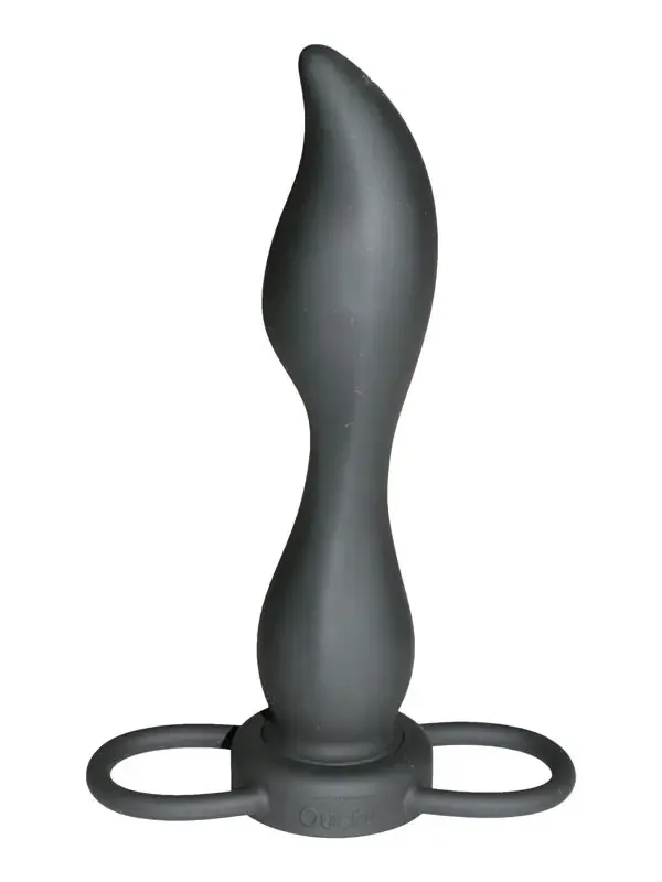 Extra Treasure Black Cockring mit Dildo