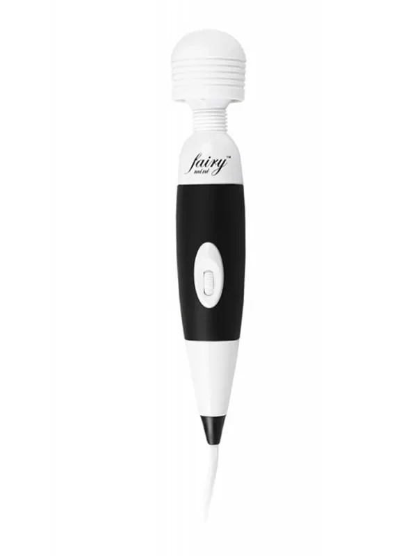 Fairy Mini Massage Wand Vibrator in Schwarz