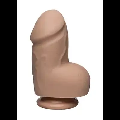 Fat D – Realistic FIRMSKYN Dildo with Balls – 6 / 15 cm