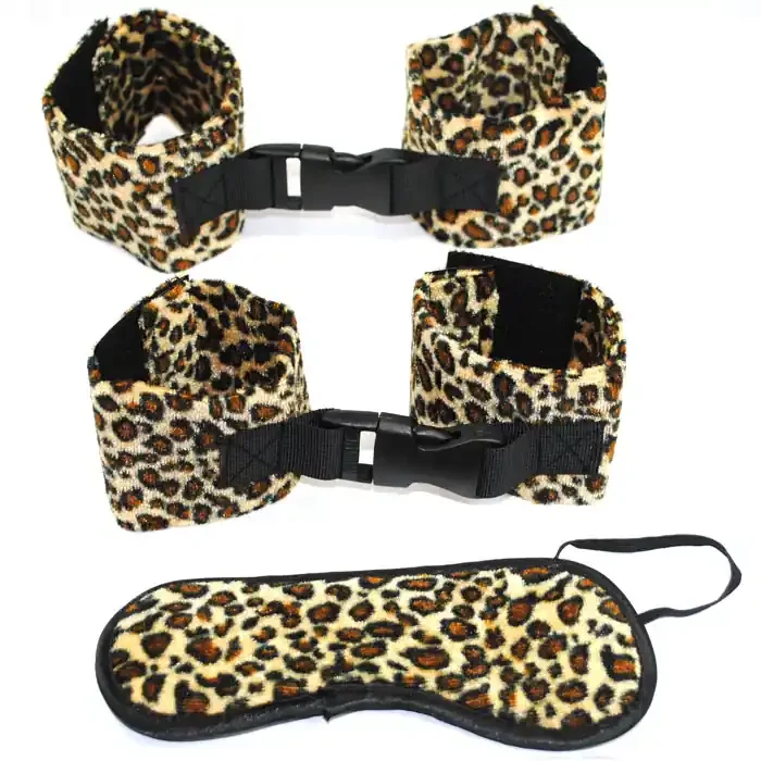 Fessel Set – leopard