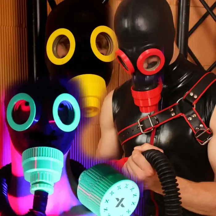 Fetish Augenklappen für GP5 Gasmaske ‘Ring‘