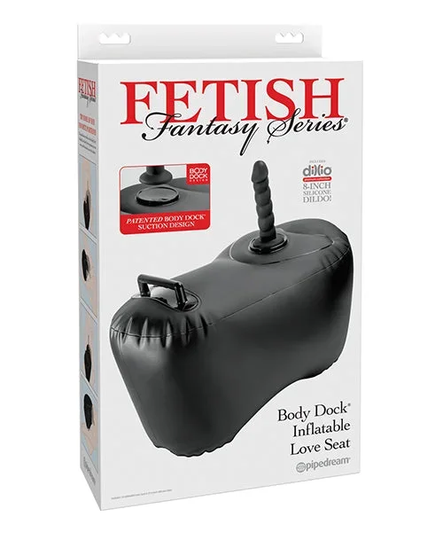 Fetish Fantasy Series Body Dock Inflatable Love Seat – Black