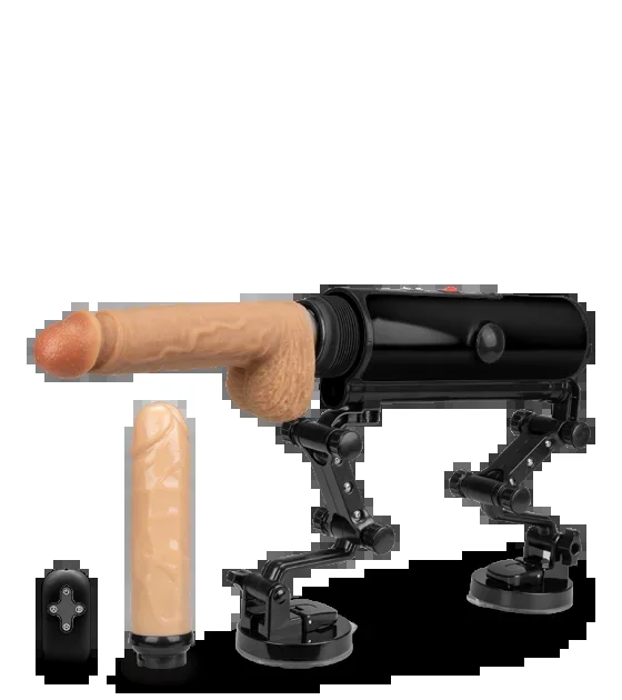 Fickmaschine mit Heizdildo und Dildovibrator