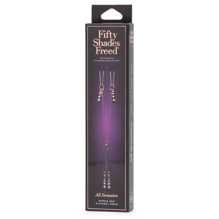 Fifty Shades of Grey Fifty Shades Freed All Sensation Nipple and Clitoral Chain – Gold