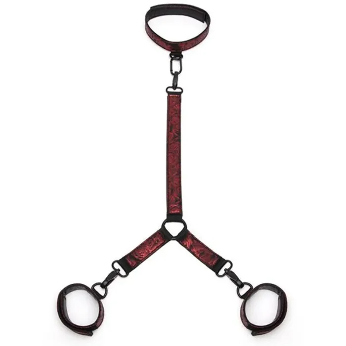 Fifty Shades – SWEET ANTICIPATION Halsband & Fesseln – Rot