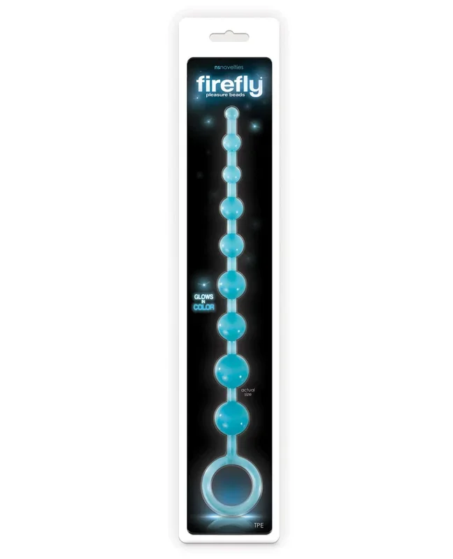 Firefly Pleasure Beads – Blue