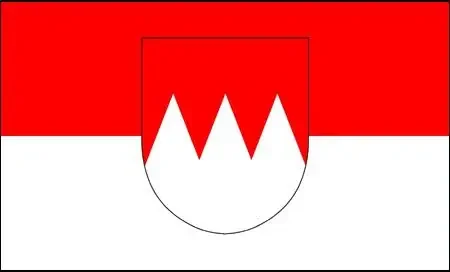 Flagge ‘Franken mit Wappen‘