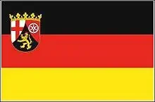 Flagge ‘Rheinland-Pfalz‘
