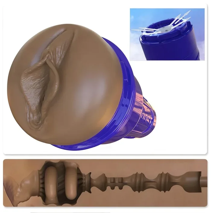 Fleshlight Boost Bang – lebensechter Masturbator (braun)