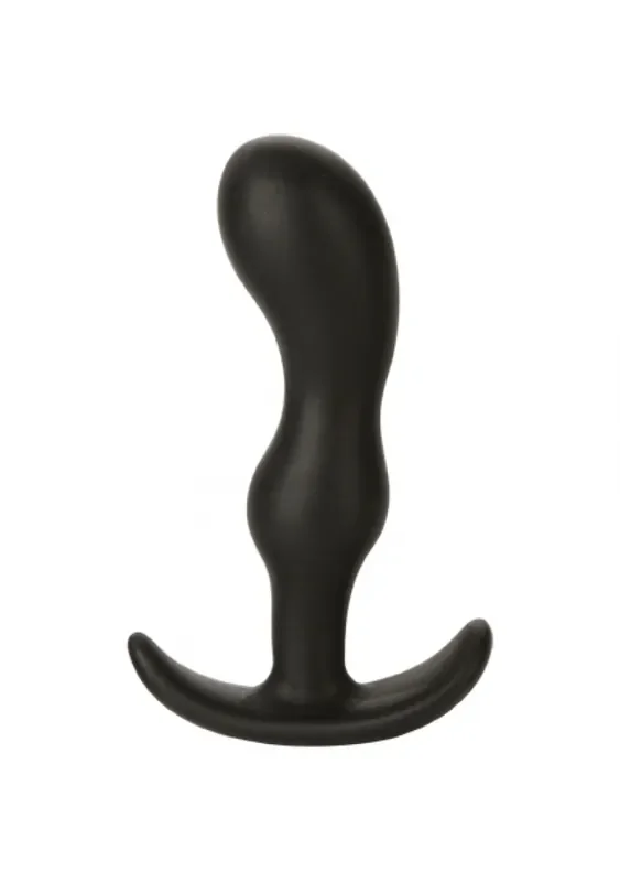 Flexibler Analplug – Medium – schwarz