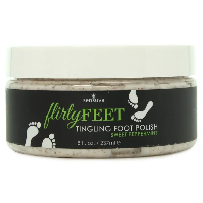 Flirty Feet Sweet Peppermint Foot Polish in 8oz/237ml