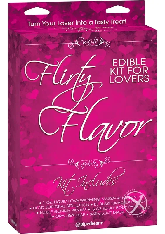 Flirty Flavor Editble Kit For Lovers