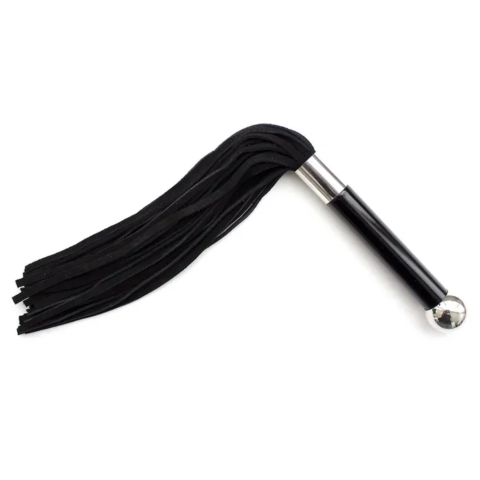Flogger mit Acrylgriff schwarz