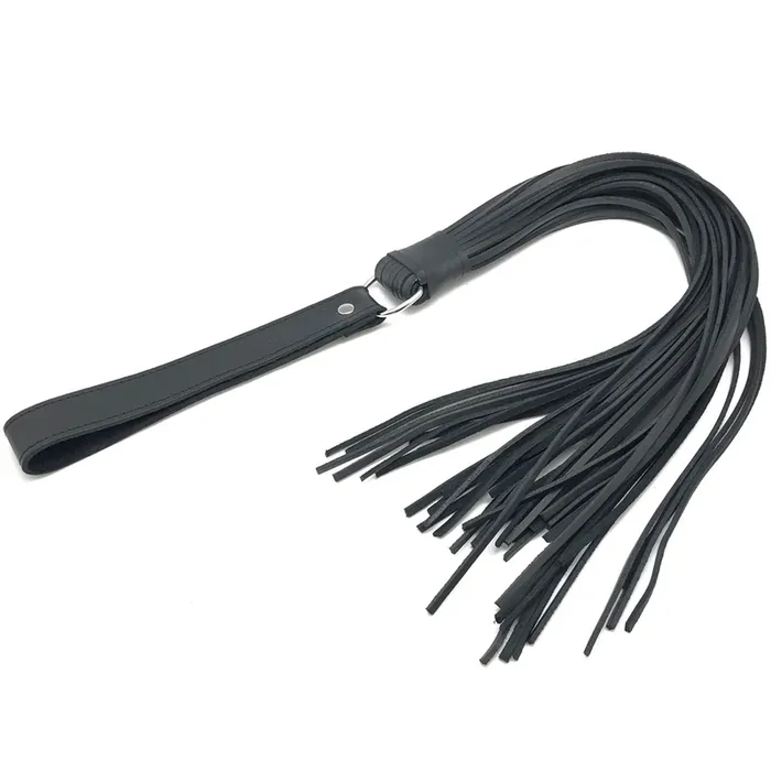Flogger mit Lederriemen 75 cm