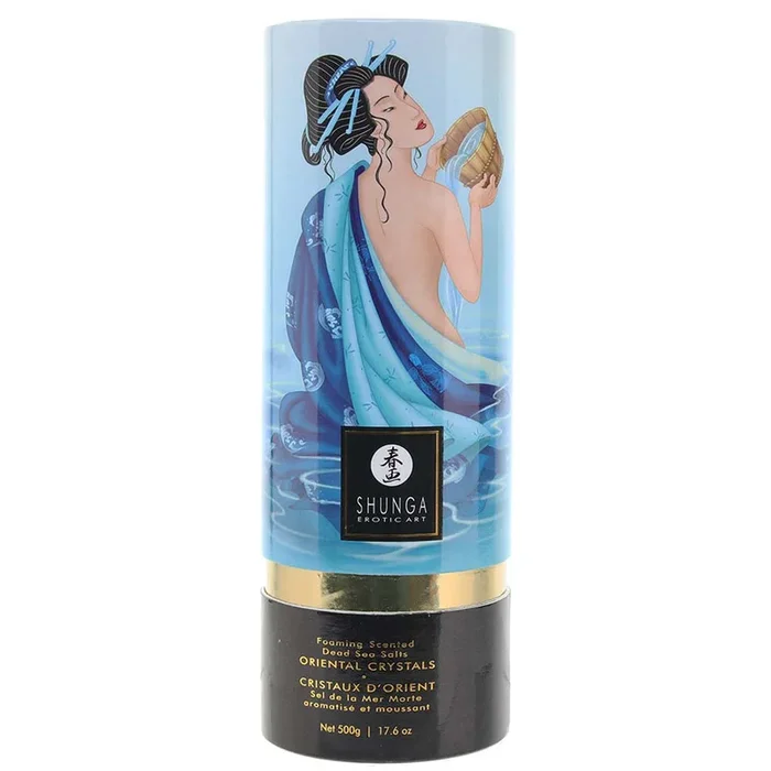Foaming Dead Sea Salts 17.6oz in Ocean Temptations
