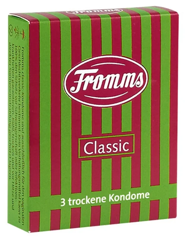 Fromms Kondome ohne Gleitfilm – 3 Stück