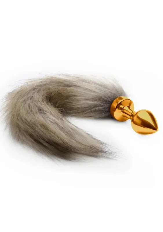 Fuchs-Analplug gold