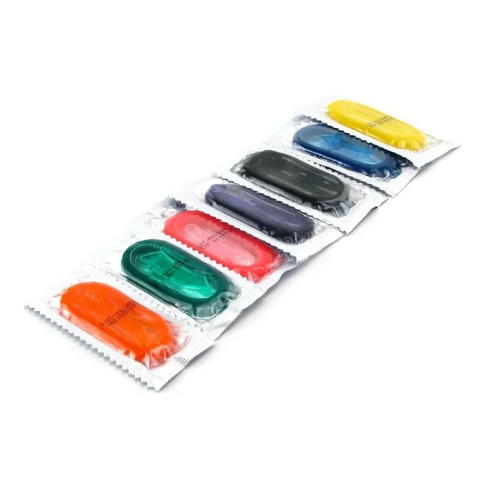 Fun Pack Color Condoms (144 Pack) in Assorted Colors