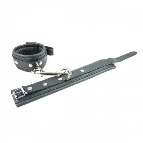Fußfesseln Classic schmal, Leder