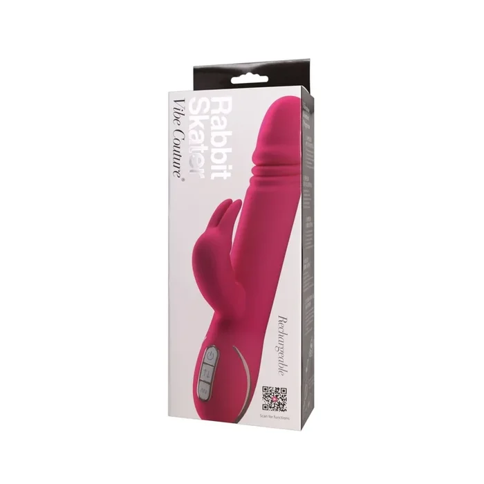 G-Punkt Vibrator »Rabbit Skater« – Stoßend – Pink