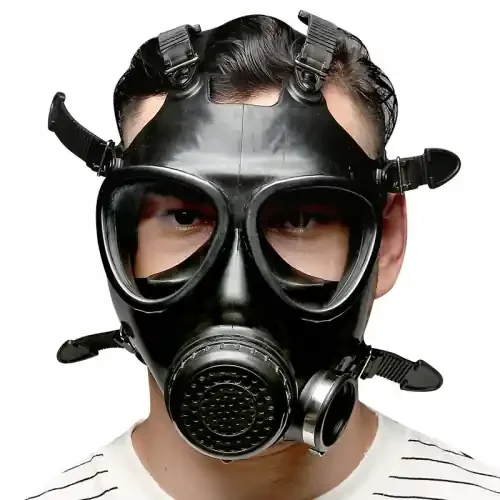 Gasmaske Schwarz