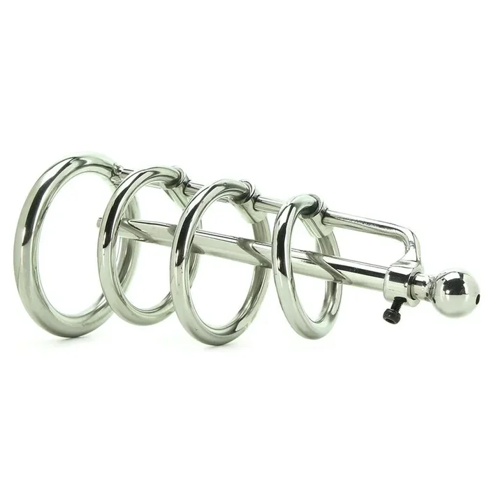 Gates of Hell Cock Cage with Urethral Sound